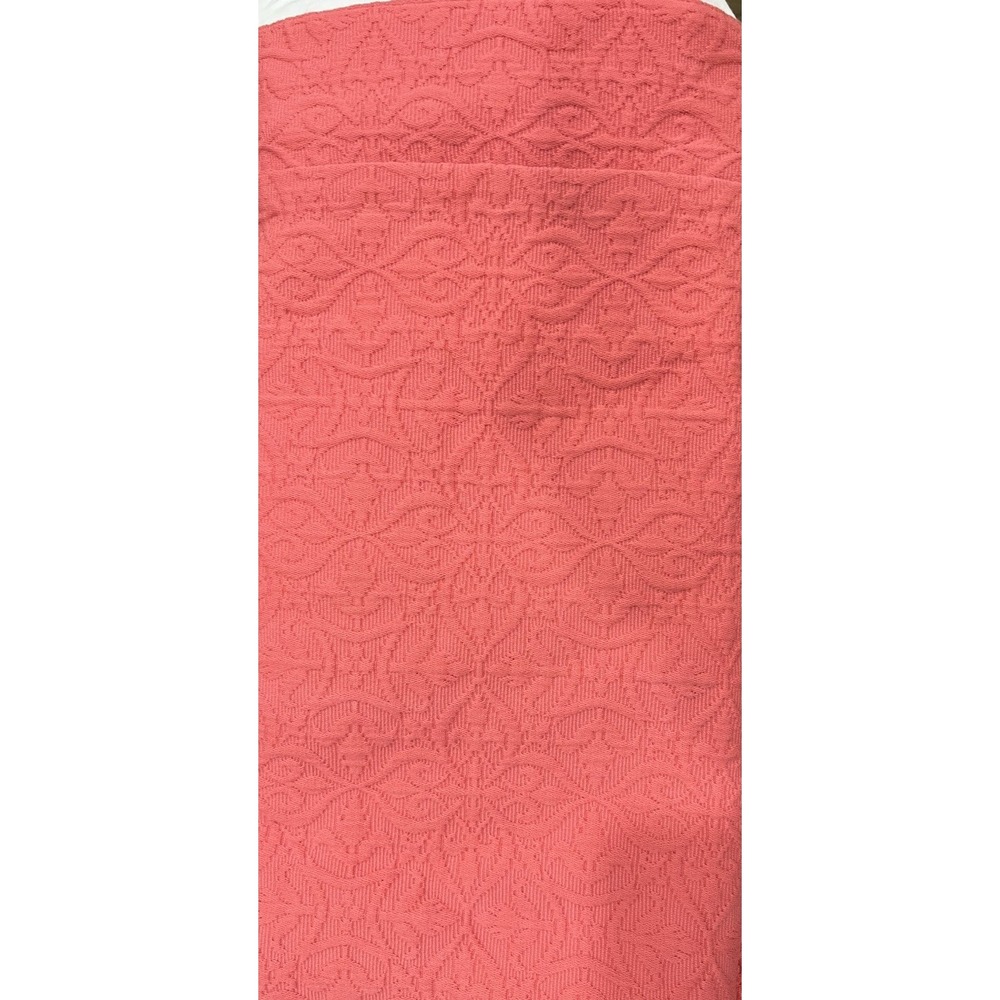 Eastern Accents Coral Matelasse  56 x 76"  Full  Bed Skirt  16" Drop Designer